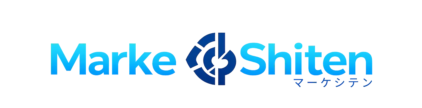 MarkeShiten サービスロゴ
